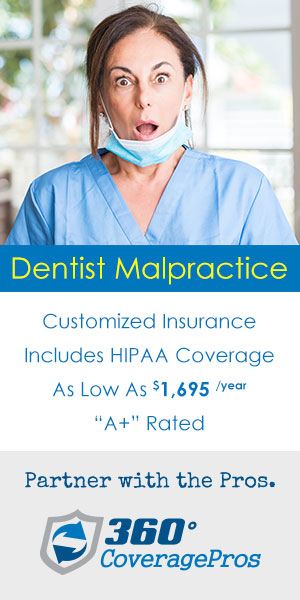 Dentist Malpractice Insurance